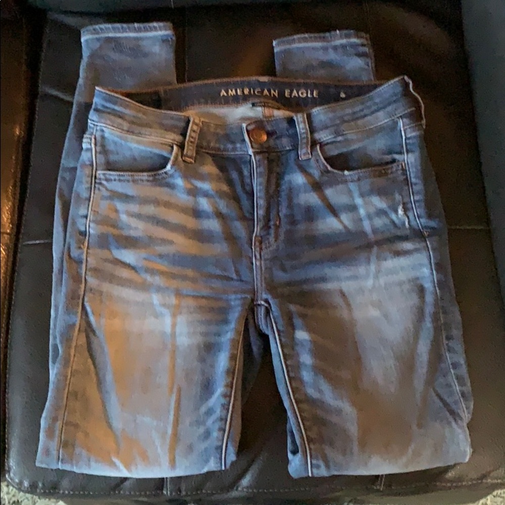 American eagle super stretch skinny jeans